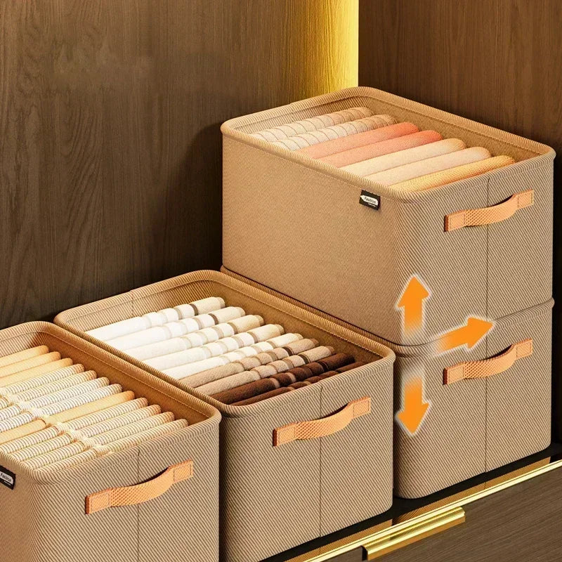 Kleidungsorganizer für Schubladen – Hosen, Pullover & Jeans Aufbewahrungsbox