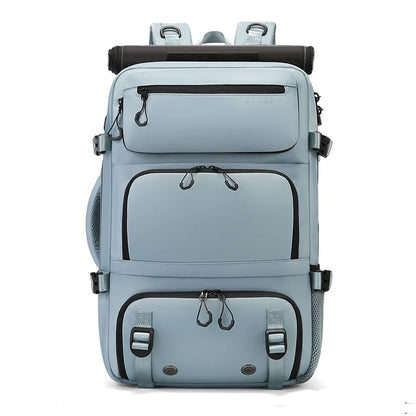 BANGE 30L Diebstahlsicherer, wasserdichter Wander‑ und Campingrucksack – Abnehmbarer Trekking‑Bag – Großes Fassungsvermögen – Outdoor‑Sport‑ und Reiserucksack