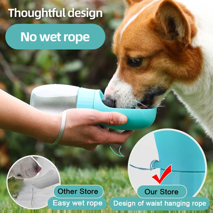 300 ml / 500 ml Große Hunde‑Wasserflasche Tragbare Trinkschale Für Kleine Hunde Katzen Reisen Wandern Welpen Haustier‑Wasserspender Becher Labrador