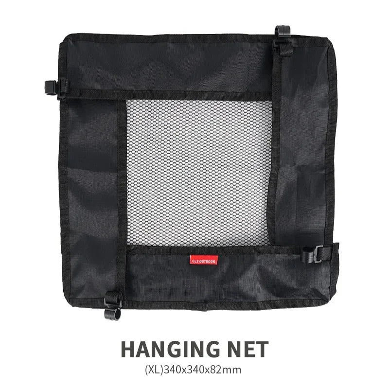 Camping Tisch Hängenetz – Aufbewahrungsnetz für Klapptische M/L/XL