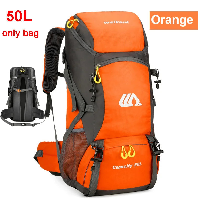 50L Wanderrucksack – Wasserdichter Trekking-Rucksack für Herren & Damen