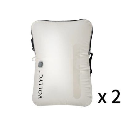 FLEXTAIL X VOLLYC EZYPACK – 25L Vakuum‑Kompressionsbeutel, wiederverwendbare Kleidungstasche & Reise‑Rucksack