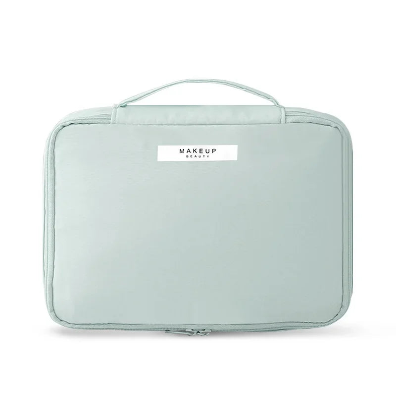 Damen‑Kosmetiktasche mit hohem Erscheinungsbild, große Kapazität, Reise‑Waschtasche, dreidimensionale Make‑up‑Aufbewahrungstasche“