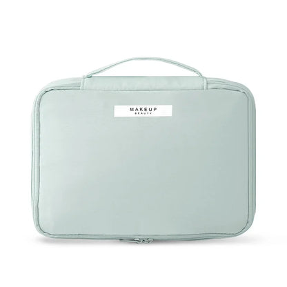 Damen‑Kosmetiktasche mit hohem Erscheinungsbild, große Kapazität, Reise‑Waschtasche, dreidimensionale Make‑up‑Aufbewahrungstasche“