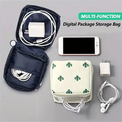 Tampon-Organizer Tasche – Wasserdichte Binden-Aufbewahrung mit süßem Cartoon-Design