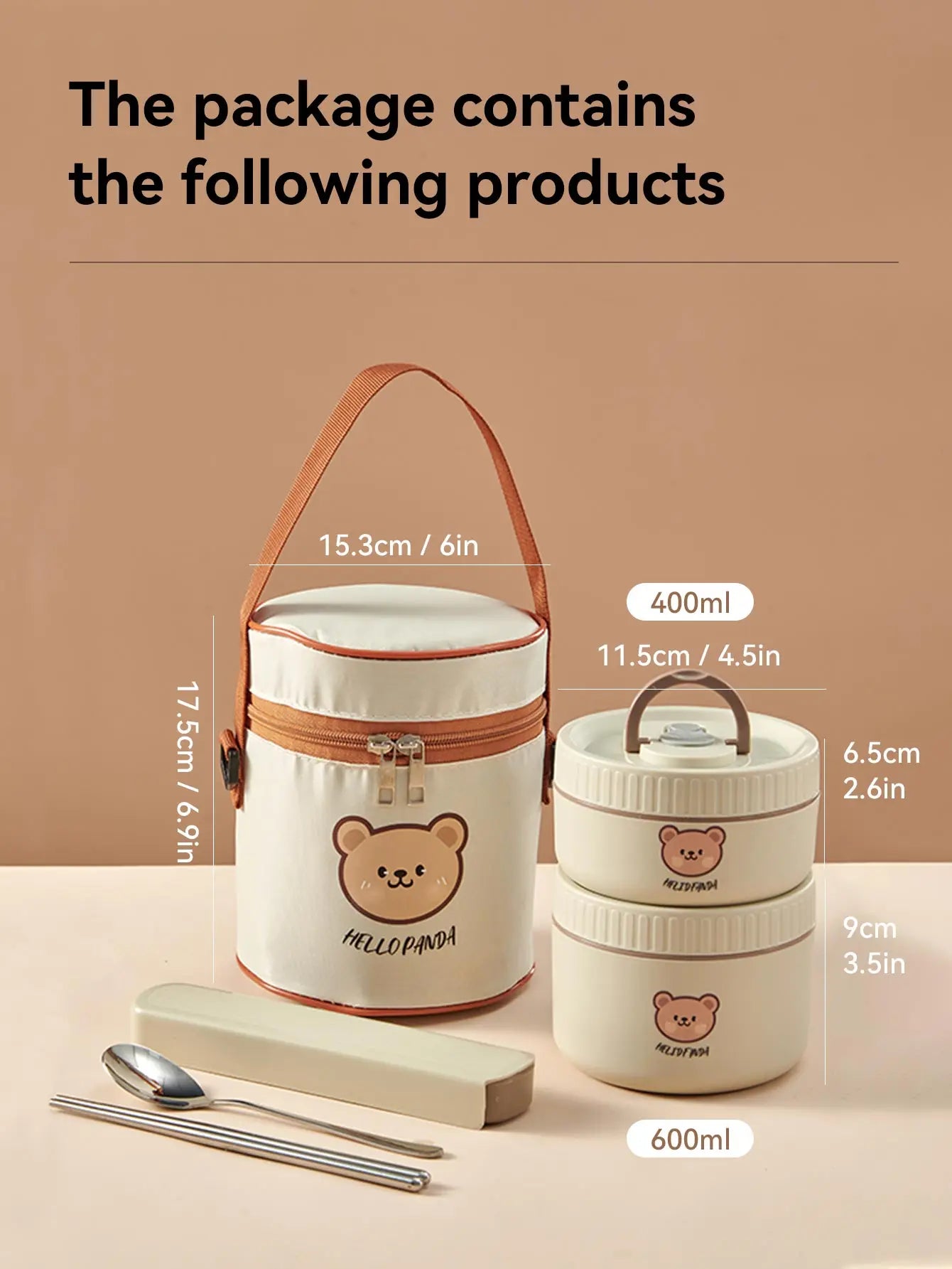 Isolierte Lunchbox aus Edelstahl – Auslaufsichere Bento Box für Unterwegs