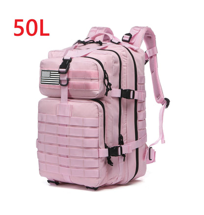 „25L/50L Robuster Nylon‑Rucksack – wasserdichter taktischer Sport‑, Trekking‑, Angel‑, Jagd‑, Camping‑ und Wander‑Outdoor‑Rucksack“
