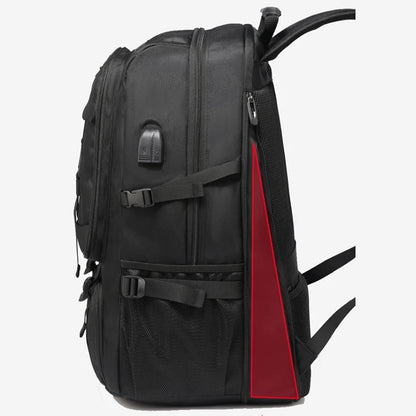 50L 80L Großer Reise‑Rucksack für Herren, mit separatem Schuhfach, Business‑Tasche, Outdoor‑Sport‑Rucksack, wasserdicht, schwarzer Herren‑Aufbewahrungsrucksack“
