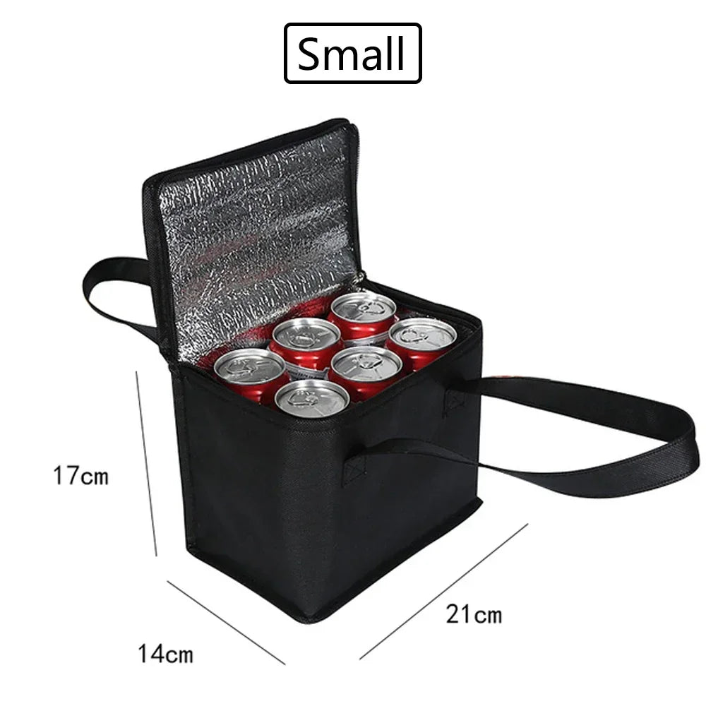 Isolierte Kühltasche faltbar – Lunch, Picknick & Camping