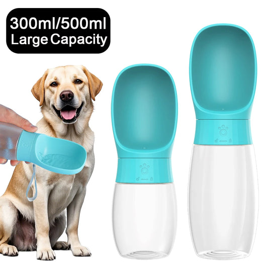 300 ml / 500 ml Große Hunde‑Wasserflasche Tragbare Trinkschale Für Kleine Hunde Katzen Reisen Wandern Welpen Haustier‑Wasserspender Becher Labrador