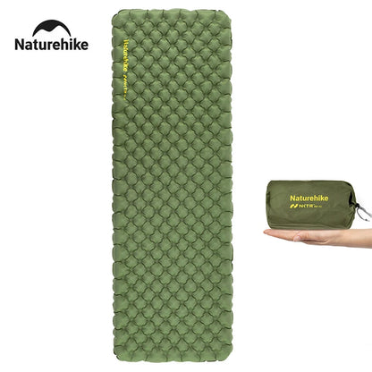 Naturehike 2024 neue Campingmatratze 4,6 hoher R‑Wert ultraleichte faltbare Strand‑Luftschlafmatte Outdoor‑Wandern‑Luftmatratze