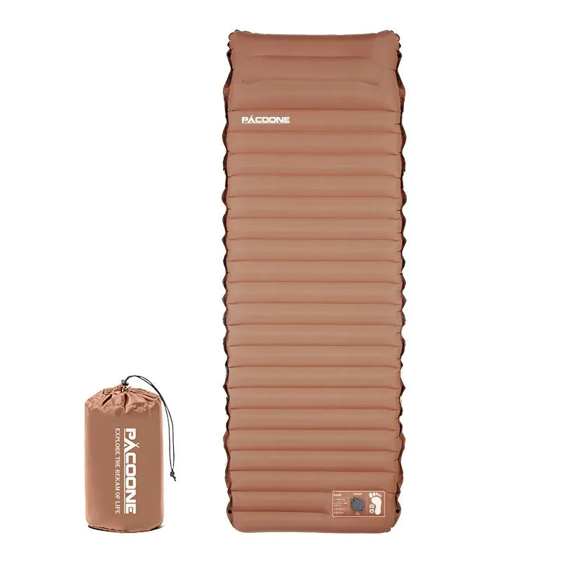 „Ultraleichte selbstaufblasende Luftmatratze, verdickte Schlafmatte, koppelbares aufblasbares Bett, Strand‑Picknickmatte, Camping‑Zelt‑Luftkissen“