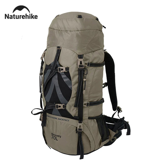 70L Trekking-Rucksack – Ergonomisch, Wasserdicht mit Regenhülle | Camping & Wandern