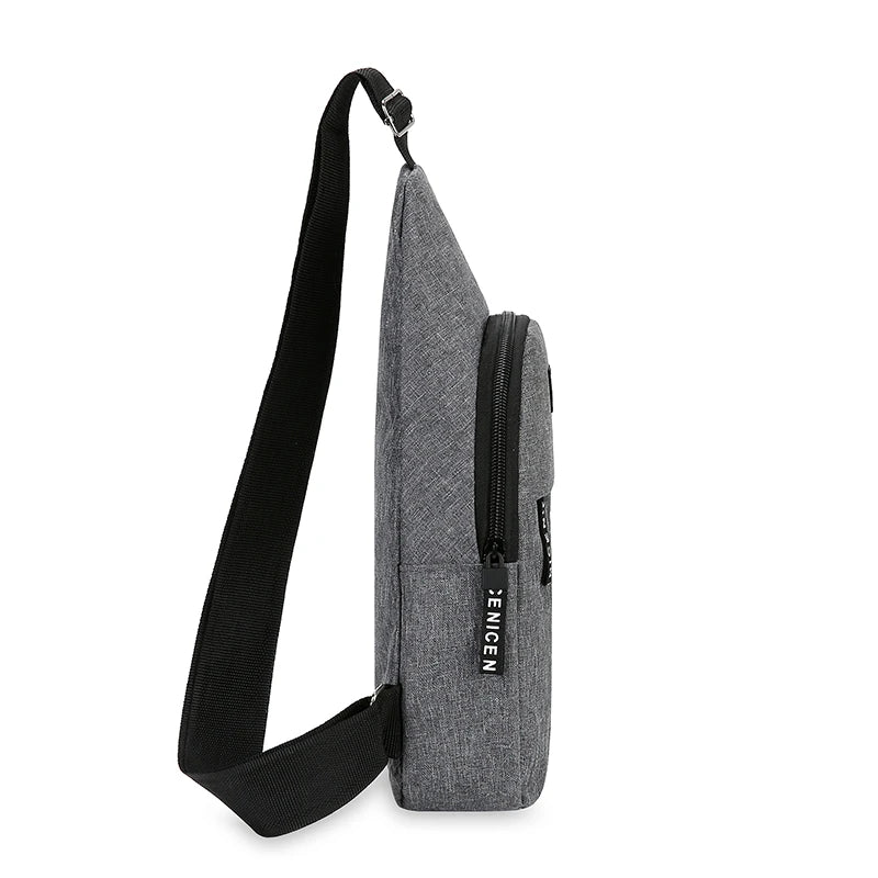 Brusttasche Herren – Crossbody Umhängetasche, Outdoor & Freizeit