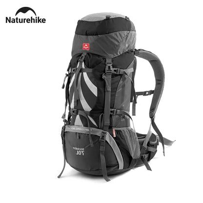 70L Trekking-Rucksack – Ergonomisch, Wasserdicht mit Regenhülle | Camping & Wandern