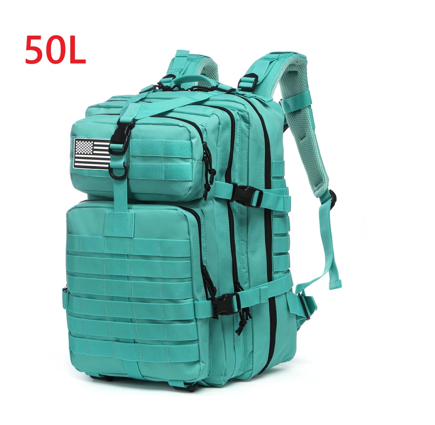 „25L/50L Robuster Nylon‑Rucksack – wasserdichter taktischer Sport‑, Trekking‑, Angel‑, Jagd‑, Camping‑ und Wander‑Outdoor‑Rucksack“