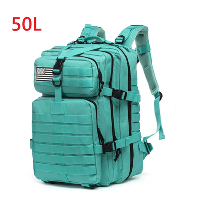 „25L/50L Robuster Nylon‑Rucksack – wasserdichter taktischer Sport‑, Trekking‑, Angel‑, Jagd‑, Camping‑ und Wander‑Outdoor‑Rucksack“
