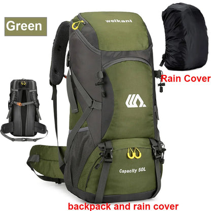50L Wanderrucksack – Wasserdichter Trekking-Rucksack für Herren & Damen