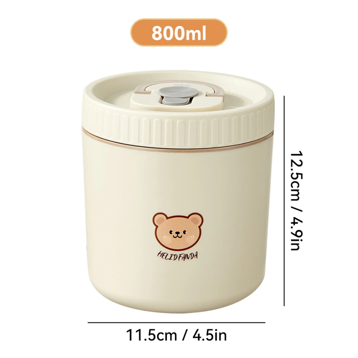 Isolierte Lunchbox aus Edelstahl – Auslaufsichere Bento Box für Unterwegs