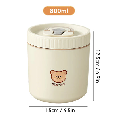 Isolierte Lunchbox aus Edelstahl – Auslaufsichere Bento Box für Unterwegs