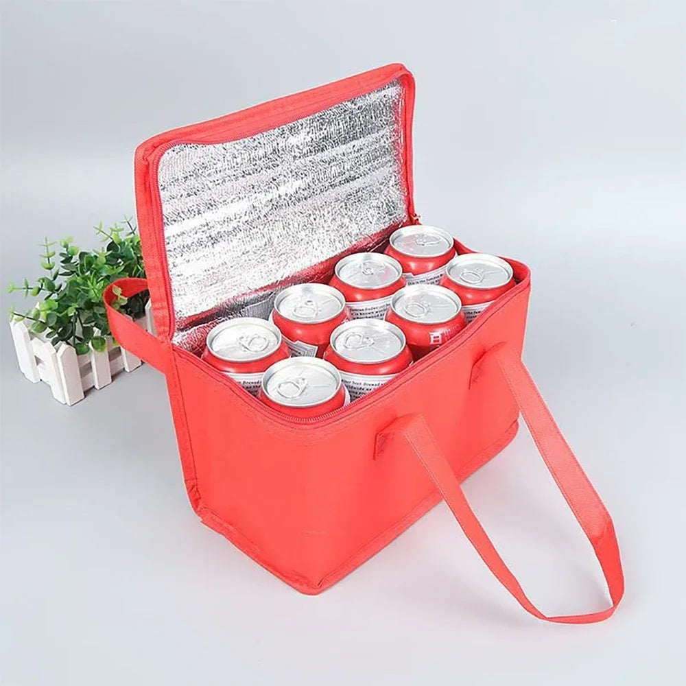 Isolierte Kühltasche faltbar – Lunch, Picknick & Camping