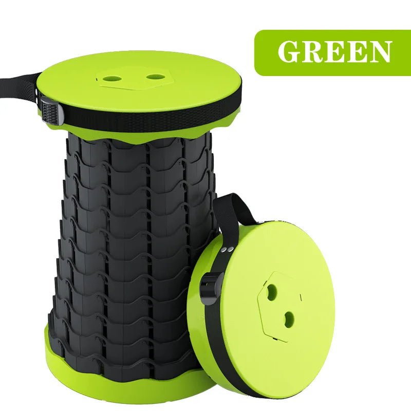 Teleskop-Campinghocker – Ultraleicht, faltbar, bis 200 kg | Strand, Angeln, Wandern, Picknick