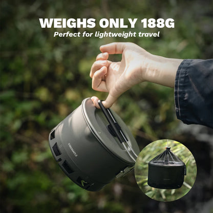 Fire-Maple Petrel Ultraleichter Camping-Topf – 800ml Aluminium für Hiking & Backpacking