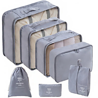 Reise-Organizer Set – Packwürfel & Kofferorganizer (7 oder 10 Stück)