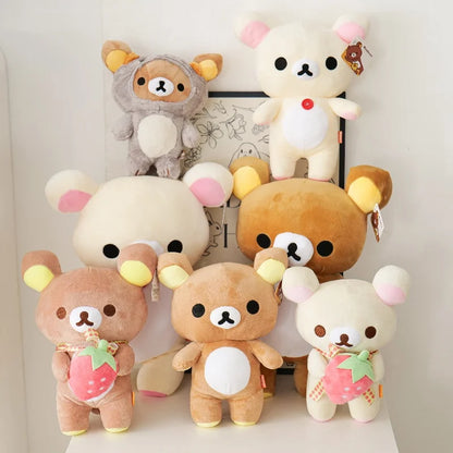 Rilakkuma Plüschtier – Kawaii Bär Kuscheltier 24–42 cm | Geschenk für Kinder & Fans