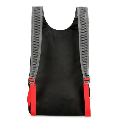 „Multifunktionaler Outdoor‑Falt‑Rucksack – hochdichtes, leichtes, wasserdichtes Nylon‑Gewebe, Sporttasche für Camping, Wandern und Reisen“