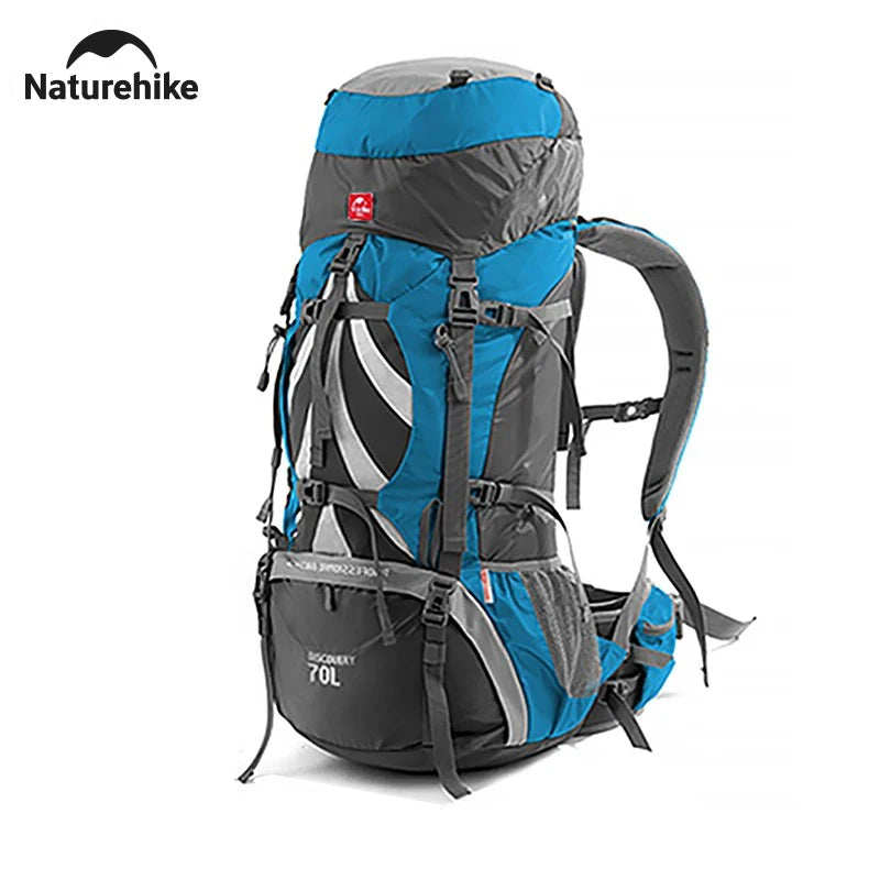 70L Trekking-Rucksack – Ergonomisch, Wasserdicht mit Regenhülle | Camping & Wandern