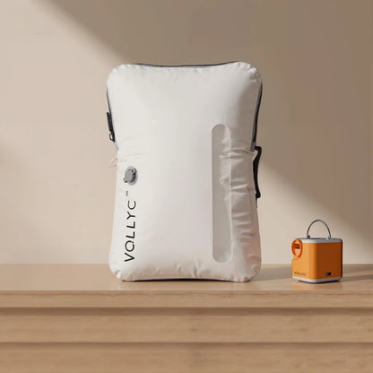FLEXTAIL X VOLLYC EZYPACK – 25L Vakuum‑Kompressionsbeutel, wiederverwendbare Kleidungstasche & Reise‑Rucksack