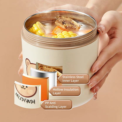 Isolierte Lunchbox aus Edelstahl – Auslaufsichere Bento Box für Unterwegs