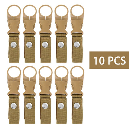 Karabiner Flaschenhalter Clip – Nylon, für Gürtel & Rucksack