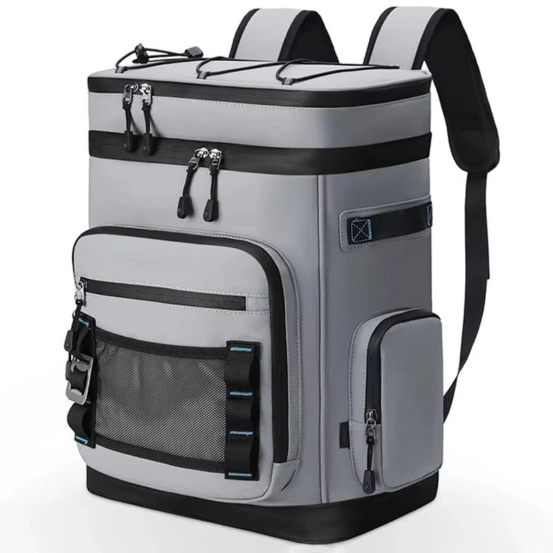 30L Wasserdichter Isolierter Cooler Rucksack – Für Camping, Strand, Angeln & Reisen