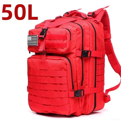 „25L/50L Robuster Nylon‑Rucksack – wasserdichter taktischer Sport‑, Trekking‑, Angel‑, Jagd‑, Camping‑ und Wander‑Outdoor‑Rucksack“