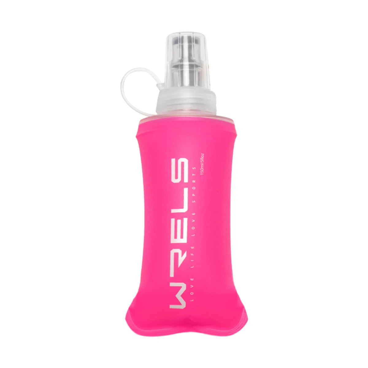 „1 Stück 150 ml / 250 ml / 500 ml Outdoor‑faltbare Silikon‑Trinkflasche – kompakte Beißgröße, ideal zum Laufen, Camping, Wandern und Reisen – praktische, zusammenklappbare Wasserflasche“