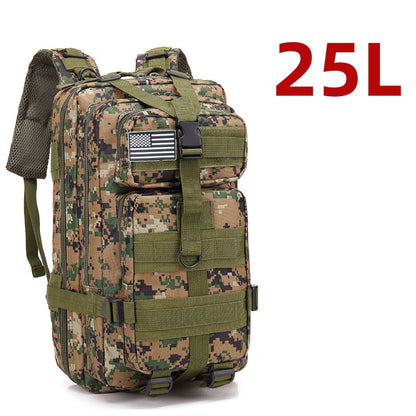 „25L/50L Robuster Nylon‑Rucksack – wasserdichter taktischer Sport‑, Trekking‑, Angel‑, Jagd‑, Camping‑ und Wander‑Outdoor‑Rucksack“