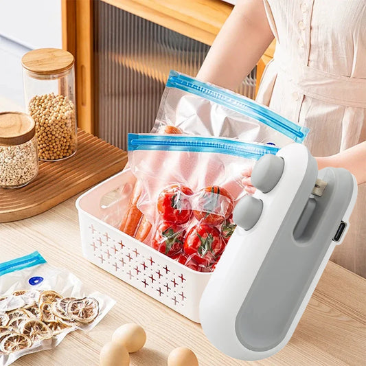 Mini Bag Sealer – Wiederaufladbares Foliengerät für Tüten & Snacks